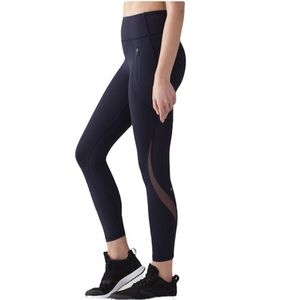 Lululemon Invigorate 7/8 Tight Leggings Midnight Navy